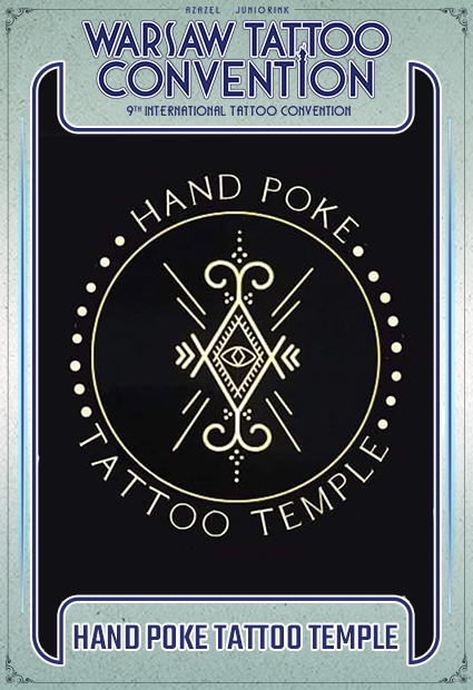 Hand Poke Tattoo Temple