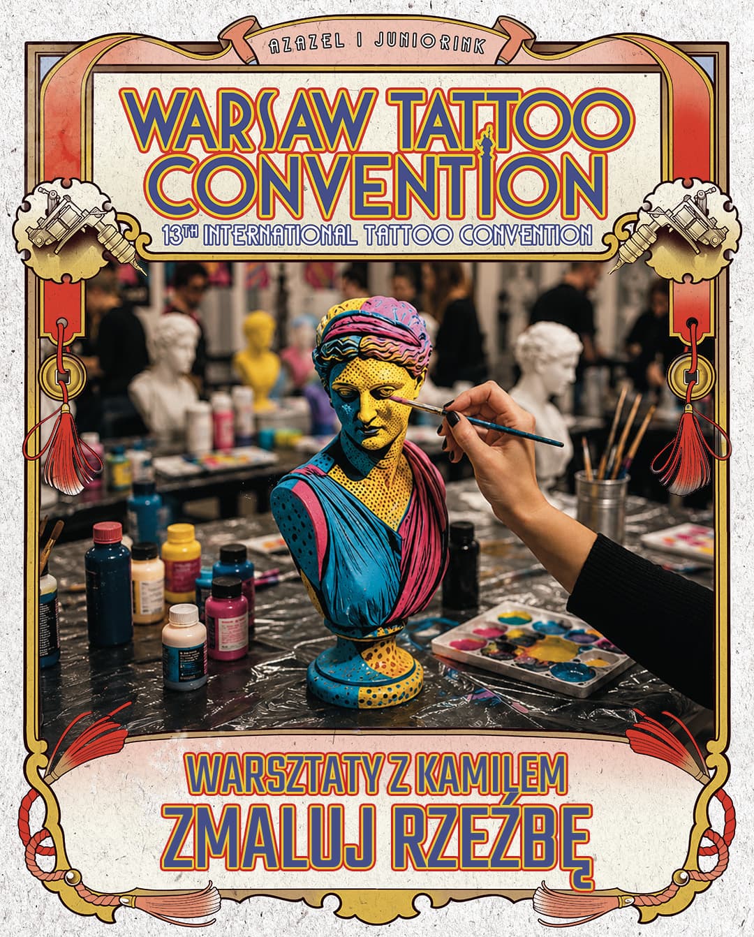 WARSZTATY Z KAMILEM - ZMALUJ RZEŹBĘ