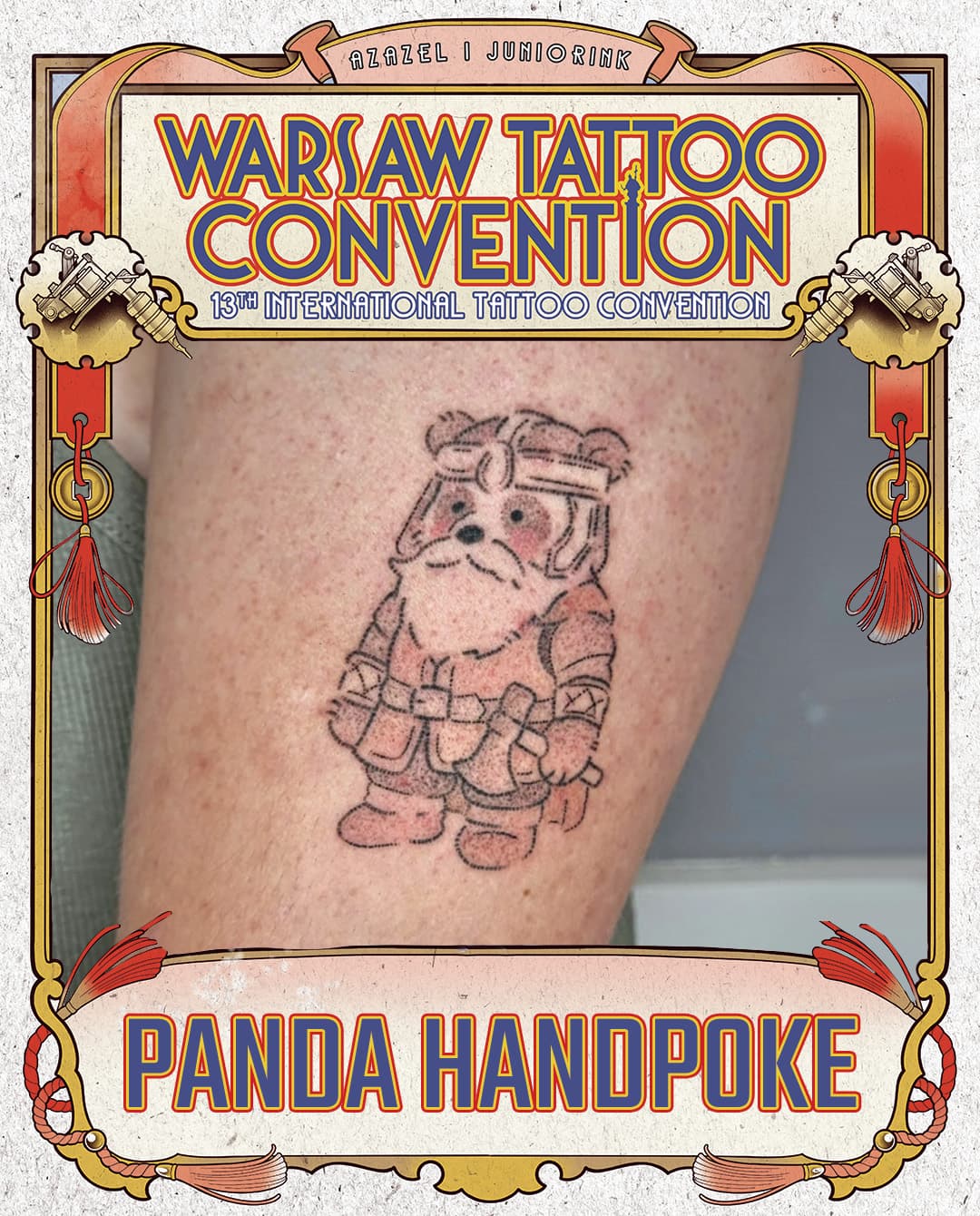 Panda Handpoke